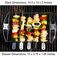 Load image into Gallery viewer, Kabob Skewers Rack