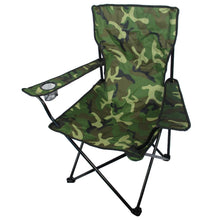 Load image into Gallery viewer, Camouflage Camping Chair