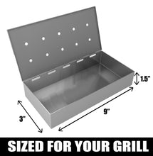 Load image into Gallery viewer, Smoker Box for BBQ Grill Wood Chips