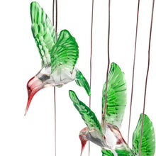 Load image into Gallery viewer, LED Solar Powered Hummingbird Chime