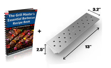Load image into Gallery viewer, V-Shaped Smoker Box (Large) For Smoking BBQ Wood Chips on Gas Grill
