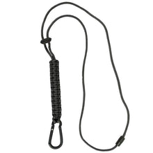 Load image into Gallery viewer, Paracord Lanyard - Black